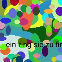 ein ring sie zu finden